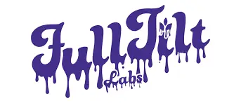 FullTilt cannabis brand logo purple dripping text - Premium cannabis products at GSNG dispensary Kingston NJ near Princeton