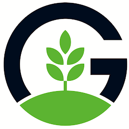 GSNG logo Garden State Natural Green cannabis dispensary Kingston NJ - Circular G with green plant leaf icon