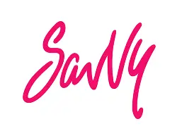 Savvy cannabis edibles brand logo pink script elegant - Available GSNG dispensary Kingston NJ