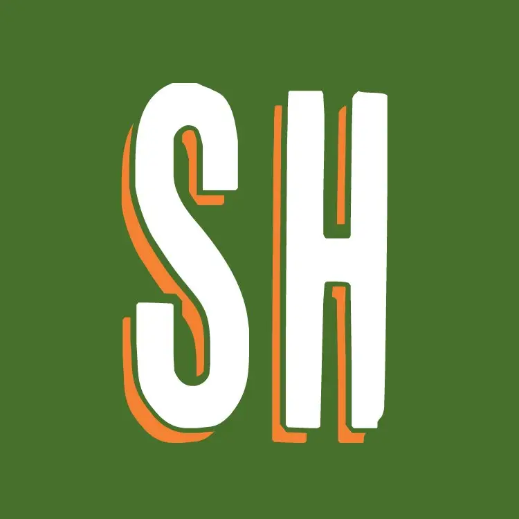 Simply Herb cannabis vape cartridges logo SH green orange - Shop at GSNG dispensary Kingston NJ
